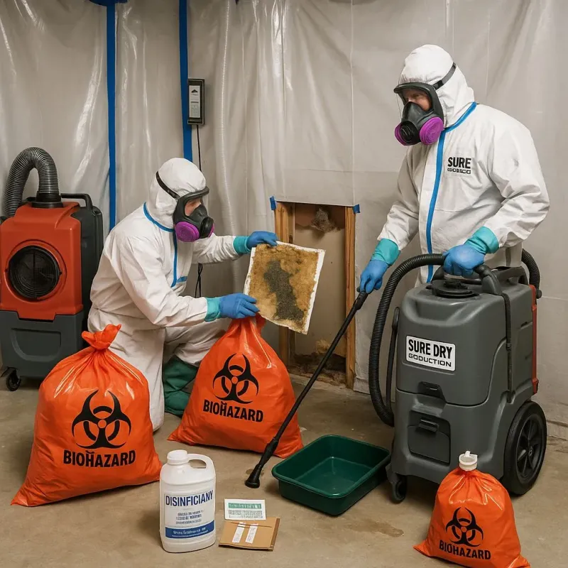 Contaminated Water Handling Protocols process in Colmar Manor, MD