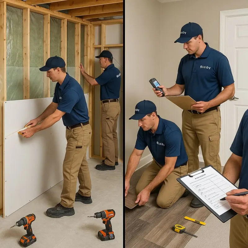 Repairs and Reconstruction process in Colmar Manor, MD