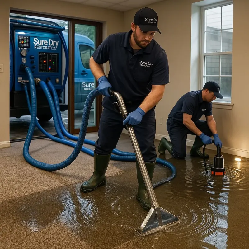 Water Extraction and Removal process in Colmar Manor, MD